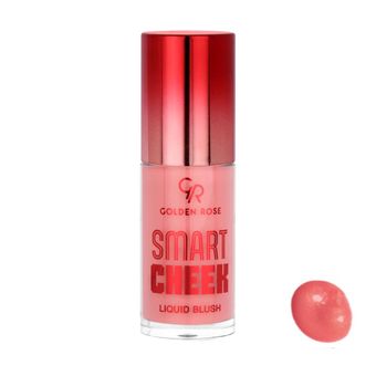 رژگونه مایع براق گلدن رز مدل Smart شماره 104