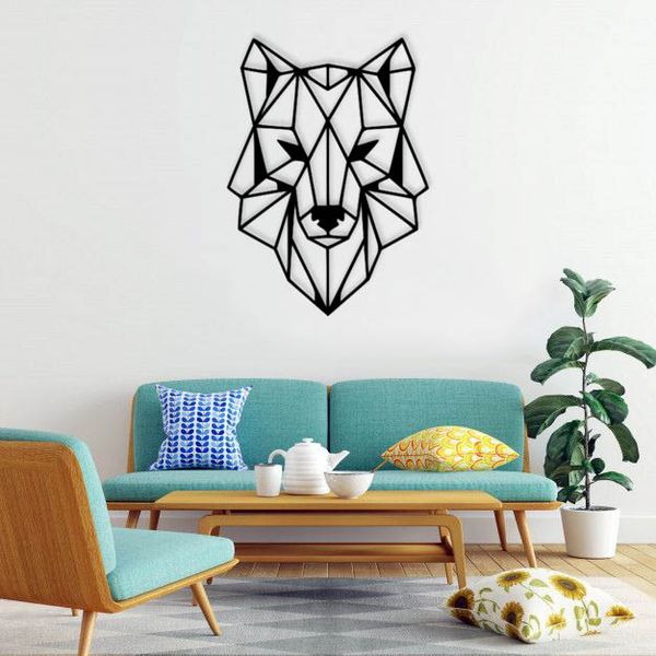 دیوارکوب ماهوت طرح گرگ کد 04