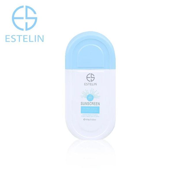 کرم ضد آفتاب بیرنگ استلین، 80 SPF، مدل ultra، مناسب انواع پوست با حجم 100 میلی لیتر، محافظتکننده در برابر اشعههای UVA و UVB،