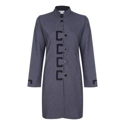 روپوش کار زنانه خضرا مدل مونا طوسی کد 35204