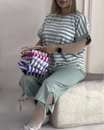 ست پنبه راه راه  3253