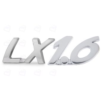 آرم روی گلگیر جلو مدل 1.6 lx مناسب برای پژو 206