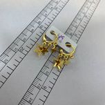 گوشواره زنانه وای اس ایکس مدل ستاره کد E3445