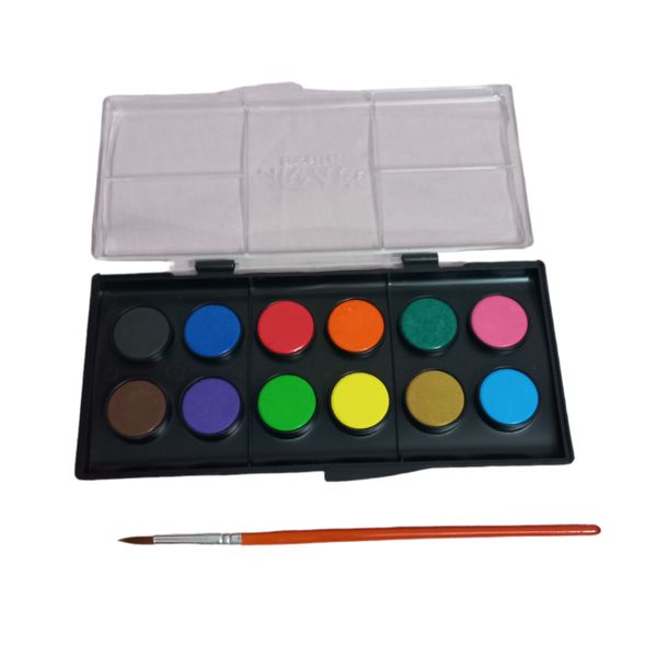 آبرنگ 12 رنگ آریا مدل 01