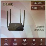مودم روتر بی‌سیم خانگی 4G دی-لینک مدل DWR-M920 با شیار سیم‌کارت، پشتیبانی از 32 کاربر، سرعت انتقال 150 مگابیت، چهار آنتن داخلی و