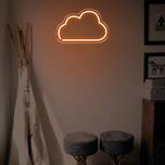 چراغ تزیینی مدل تابلو نئون طرح ابر*360