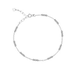 پابند طلا 18 عیار زنانه گالری طلای مریم اکرمی مدل سه البر متصل 9*940