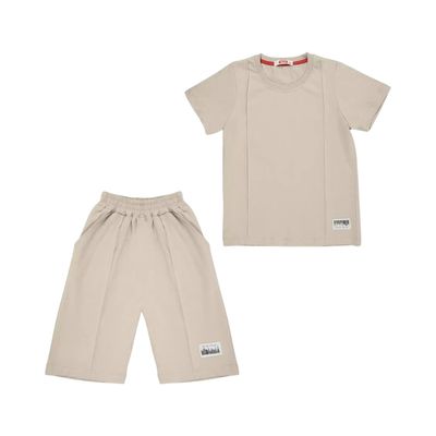 ست تی شرت و شلوارک پسرانه مدل MDSS-CH0668