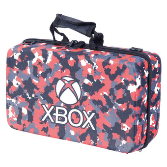 کیف کنسول بازی XBOX Series S طرح چریکی قرمز مشکی
