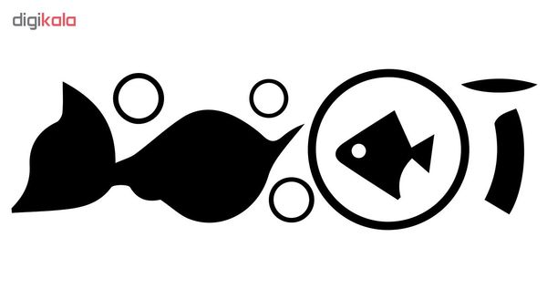 استیکر یخچال صالسو آرت طرح fish in dream az