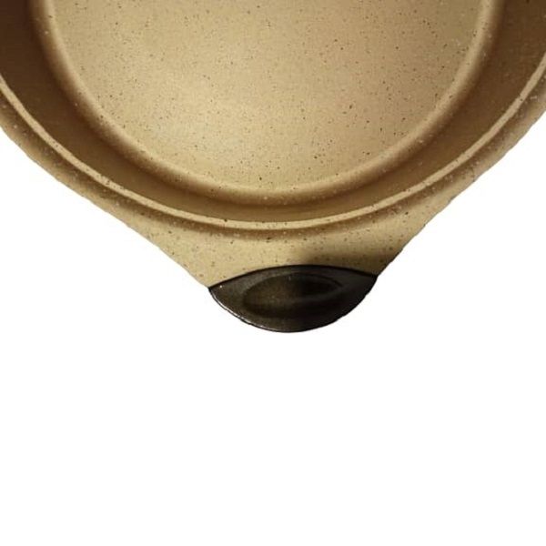 تابه درب دار اس جی ان طرح گرانیتی سایز 36