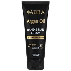 کرم مرطوب کننده دست و ناخن آدرا مدل Argan مناسب انواع پوست حجم 75 میلی لیتر