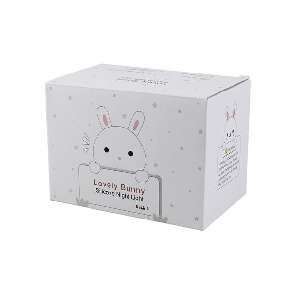 چراغ خواب کودک مدل سیلیکونی طرح خرگوش کد WH-A13