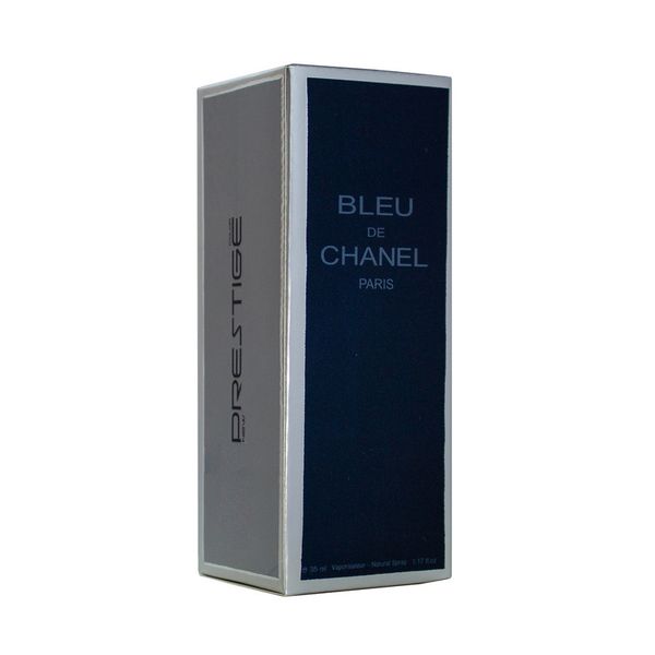 عطر جیبی مردانه نیو پرستیژ کالر مدل Bleu De Chanel حجم 35 میلی لیتر