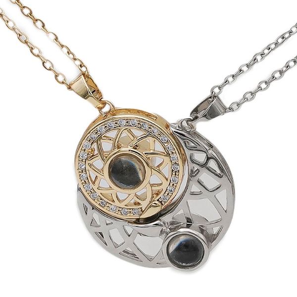 گردنبند مدل ماه و خورشید
