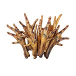 تشویقی سگ هاپومیل مدل پای مرغ کد Chicken Feet وزن 100 گرم