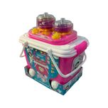 ست اسباب بازی گل خانم مدل آشپزخانه سیار سایبان دار