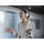 هدفون بیسیم سونی مدل WH-1000XM5 با نویز کنسلینگ فعال (ANC)، درگاه شارژ USB Type-C، دارای 4 میکروفون با فناوری Beamforming، پشتی