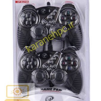 گیم پد دوبل شوکدار مدل 216 xp