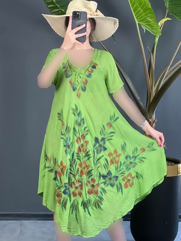 پیراهن گلدوزی هندی 1067