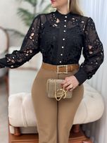 بلوز دانتل شیما‌2864