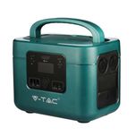 پاور استیشن قابل حمل V-TAC 1000W مدل VT-1001 با ظرفیت باتری 328 هزار میلی آمپر ساعت