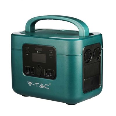 پاور استیشن قابل حمل V-TAC 1000W مدل VT-1001 با ظرفیت باتری 328 هزار میلی آمپر ساعت