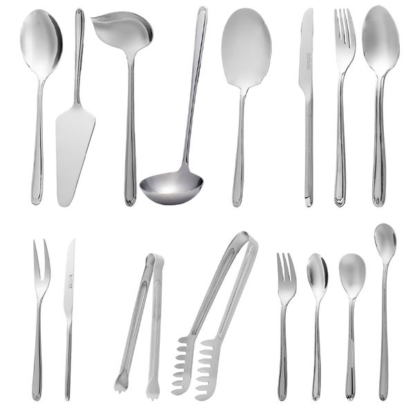 سرویس قاشق، چنگال و کارد استیل 146 پارچه 30 نفره کابان مدل 3166