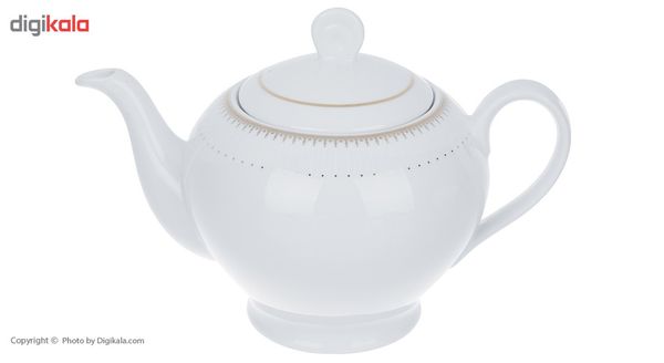 سرویس غذا خوری 102 پارچه چینی زرین ایران سری ایتالیا اف مدل Sepidar درجه عالی