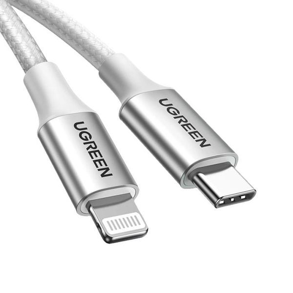 کابل تبدیل USB-C به لایتنینگ یوگرین مدل US304 طول 2 متر