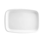 دیس چینی مستطیل لازانیا چینی زرین ایران سایز 40 درجه یک