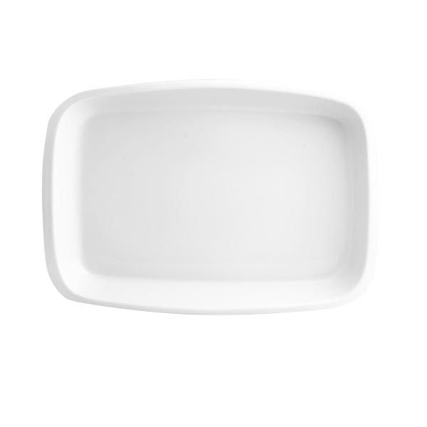 دیس چینی مستطیل لازانیا چینی زرین ایران سایز 40 درجه یک