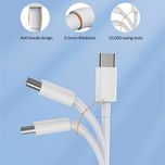 کابل تبدیل USB-C به لایتنینگ سمگپرس مدل دیتا پلاس طول 1 متر
