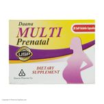 کپسول مولتی پریناتال داروسازی دانا بسته 30 عددی*248