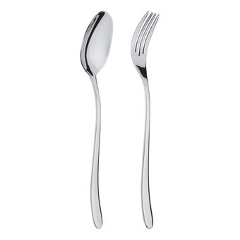 سرویس قاشق و چنگال 12 پارچه ام جی اس مدل 008