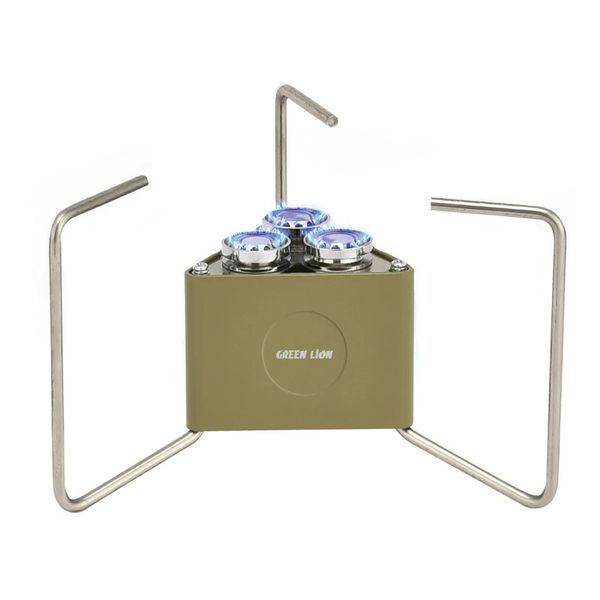 اجاق سفری گرین لاین مدل Foldable Camping 3 burner
