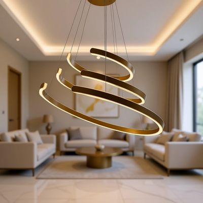 لوستر آویز مدرن شاهان مدل set/nalasbi