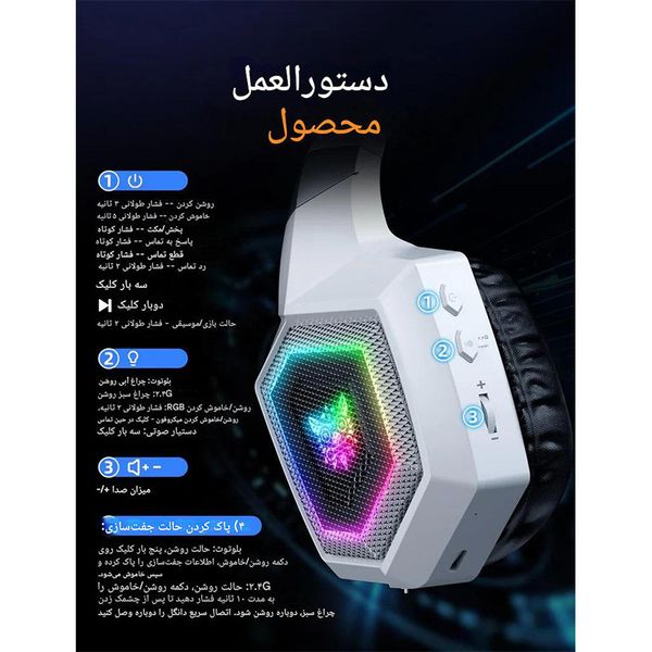 هدست بی سیم اونیکوما مدل GT806