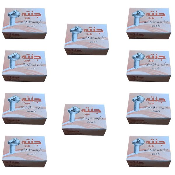 پودر لوله بازکن چینه مدل نوین وزن 80 گرم بسته 12عددی