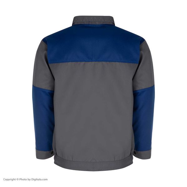 لباس کار طوسی آبی