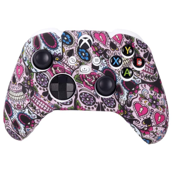 روکش دسته بازی Xbox X/S طرح اسکلت و قلب