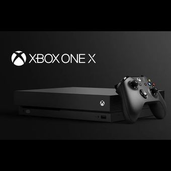 کنسول بازی مایکروسافت استوک Xbox One X | تک دسته اصلی با حافظه 1 ترابایت
