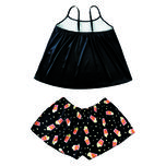 لباس خواب زنانه مدل popcorn