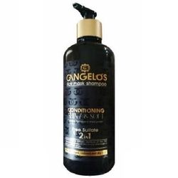 شامپو ماسک مو کراتینه فری سولفات گانگلوس Gangelos Hair mask Shampoo 2in1 حجم 500 میل