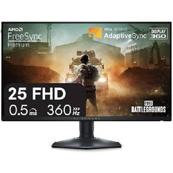 مانیتور گیمینگ Alienware  | 360hz | 0.5 ms | مدل AW2523HF | آکبند