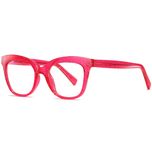 فریم عینک طبی گربه ای زنانه مدل TR3505C200-P03 مناسی برای صورت گرد و بیضی