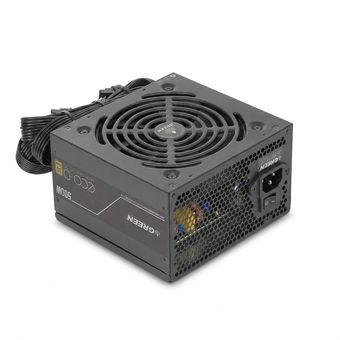 منبع تغذیه کامپیوتر گرین GP500A-ECO D 80 Plus Bronze توان 500 وات