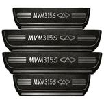 برچسب پارکابی خودرو مهدیار طرح چرم کد pka1031 مناسب برای mvm s 315 بسته 4 عددی*292