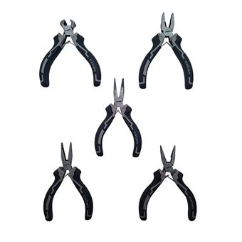 انبردست و گاز انبر و انبر دم باریک سرکج و انبر دم باریک تخت و انبر دم باریک مینی کرون مدل CPHPL-CPXB5 مجموعه 5 عددی