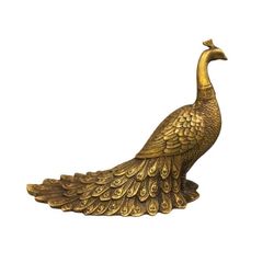 مجسمه برنزی مدل طاووس زودیاک طرح سلطنتی کد CHINA1